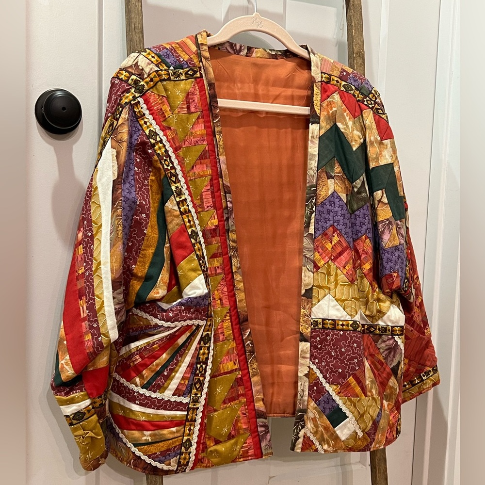 BEAUTIFUL UNIQUE QUILTED JACKET